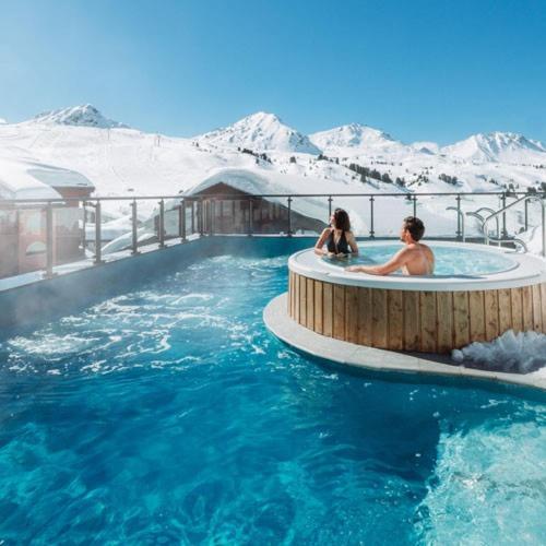 Duplex 6P A Belle-Plagne La Plagne Exterior foto